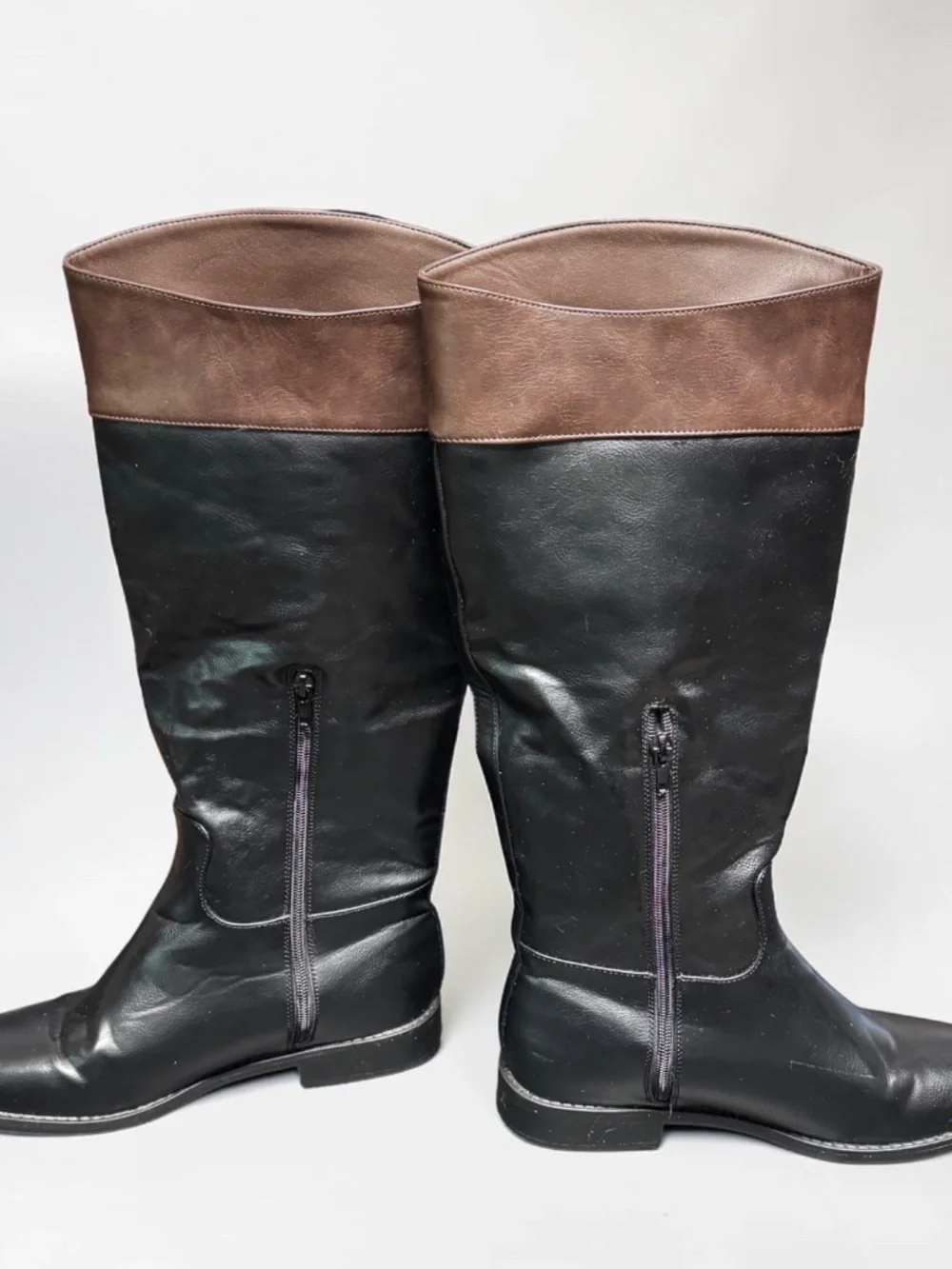 ShoeDazzle Lily Knee High Riding Boots Size 9 Like New